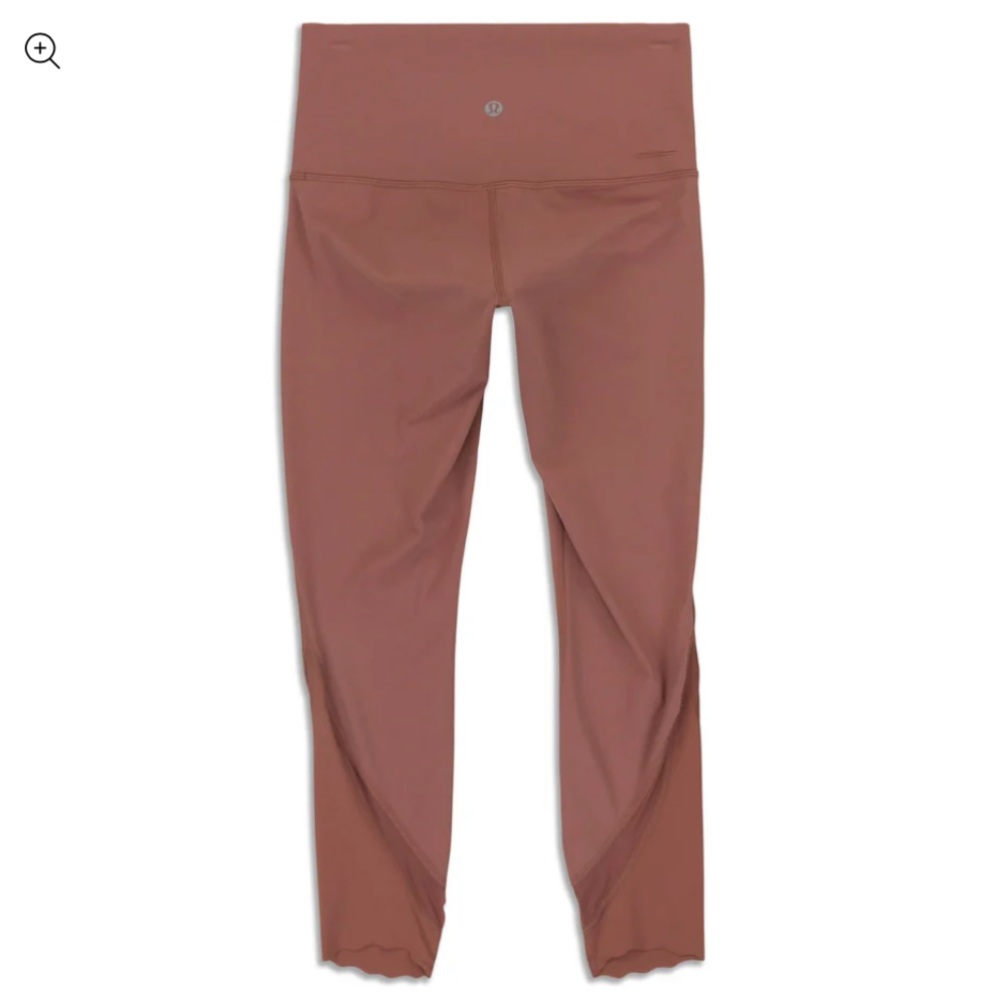 Lululemon Wunder Under Scalloped Hem High-Rise Crop, Size 14, Worn Twice